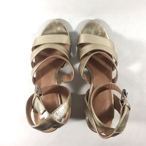 Madewell Bistra Sandals in White Gold